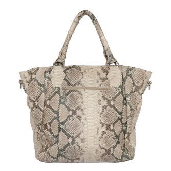 leather snakeskin bag